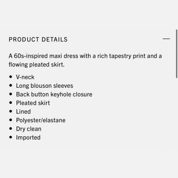 Alice + Olivia Cheney Pleated Maxi dress - Size 8 NWT - Picture 5 of 5